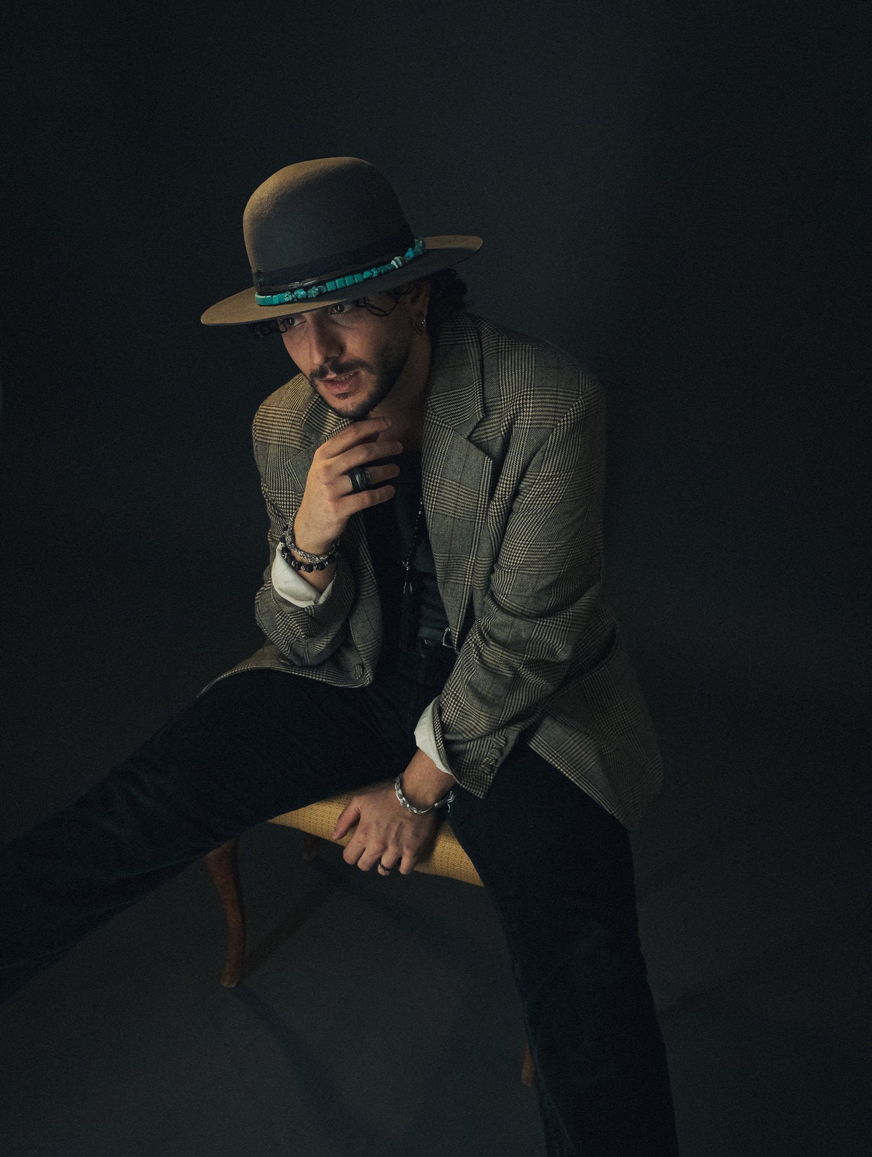 ‘Esteban’ Premium Open Crown Hat