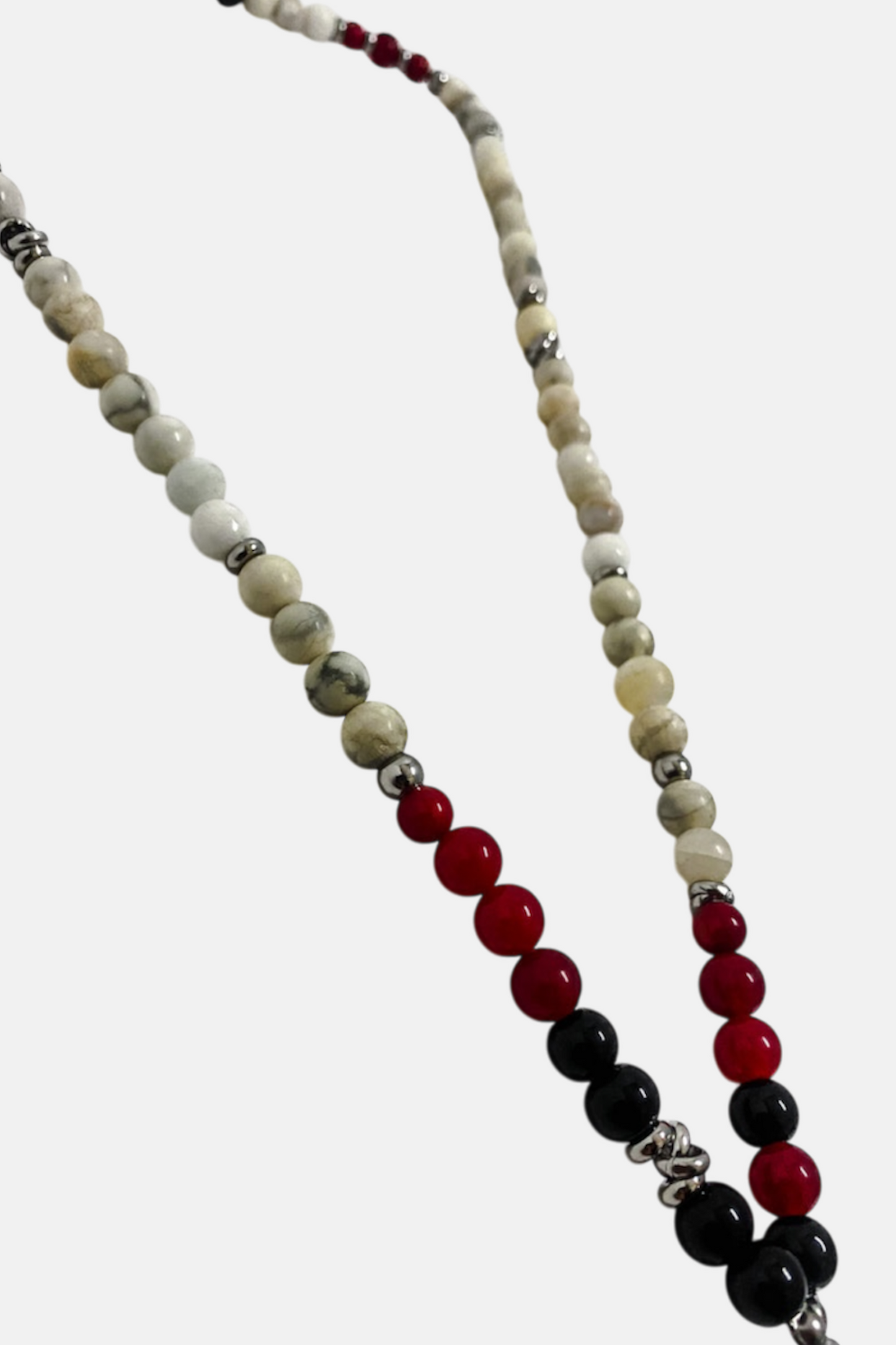 'Pullecenella Costume' Tibetan Mala Necklace