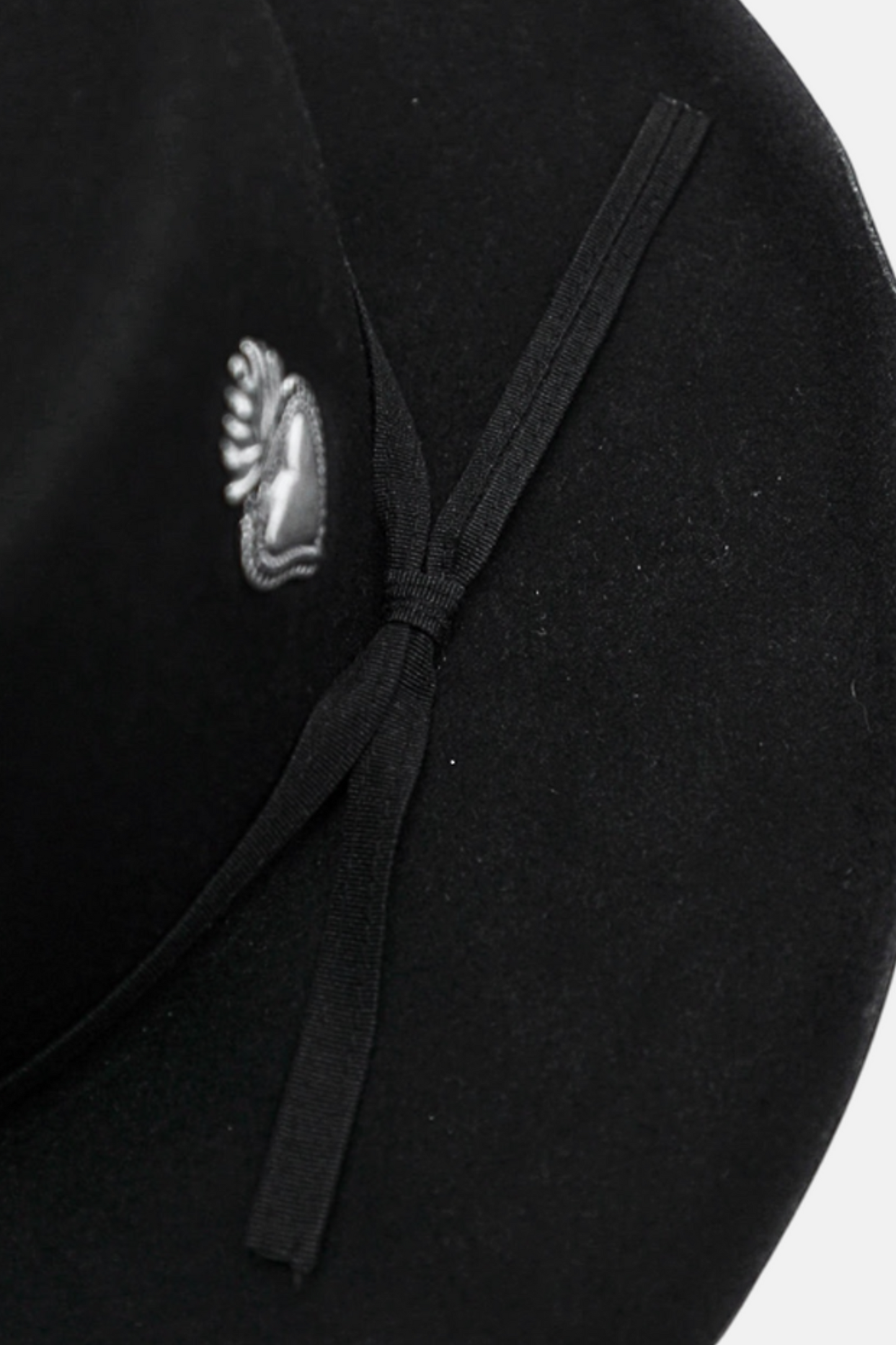 'Sacro Cuore Black' Premium Felt Hat