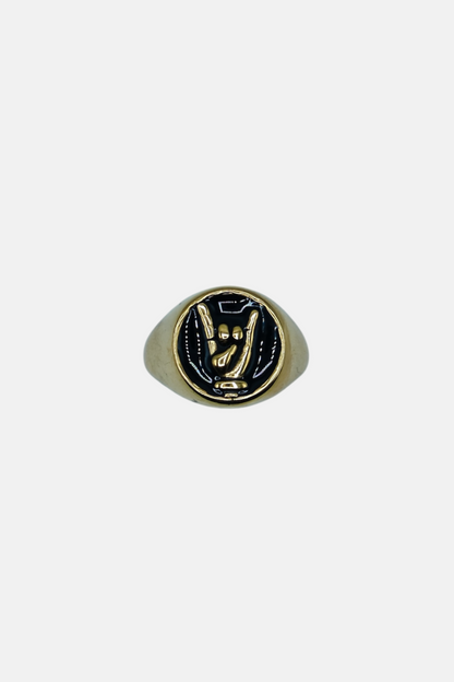 ‘Curnuto’ Chevalier Ring