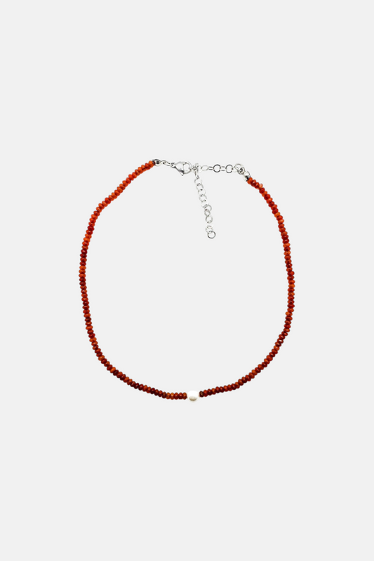 ‘Venere’ Orange Choker Necklace