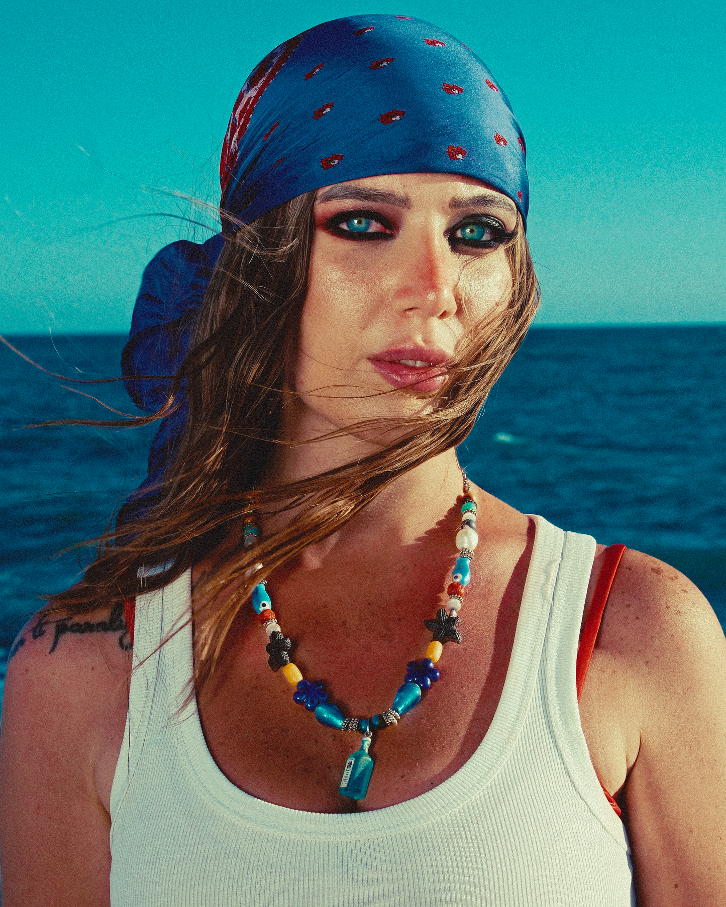'Gin Lemon' Summer Beads Necklace