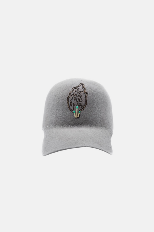 ‘Set your Soul’ Felt Cap