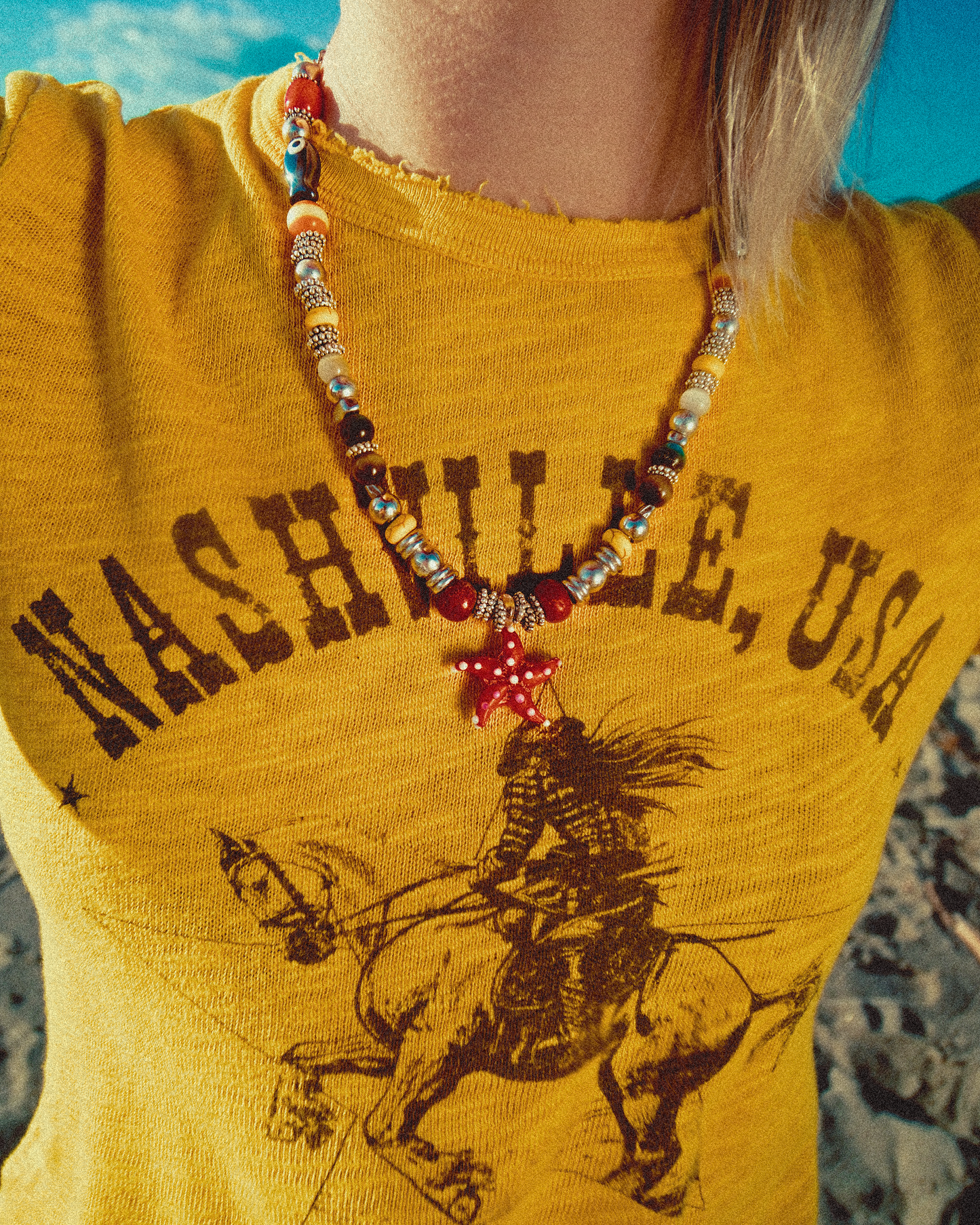 'Polka Dot' Summer Beads Necklace