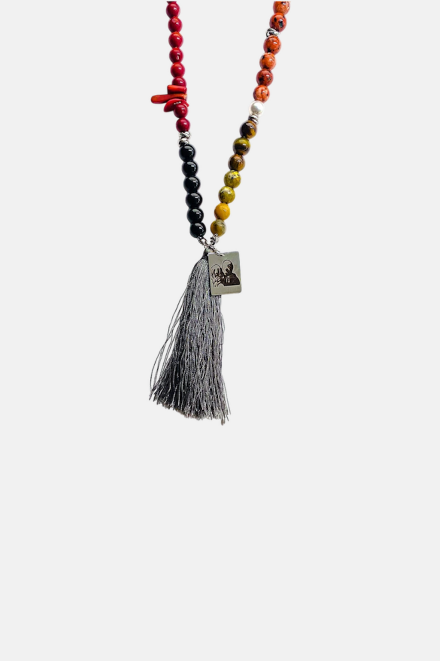 ‘The Lovers’ Tibetan Mala Necklace