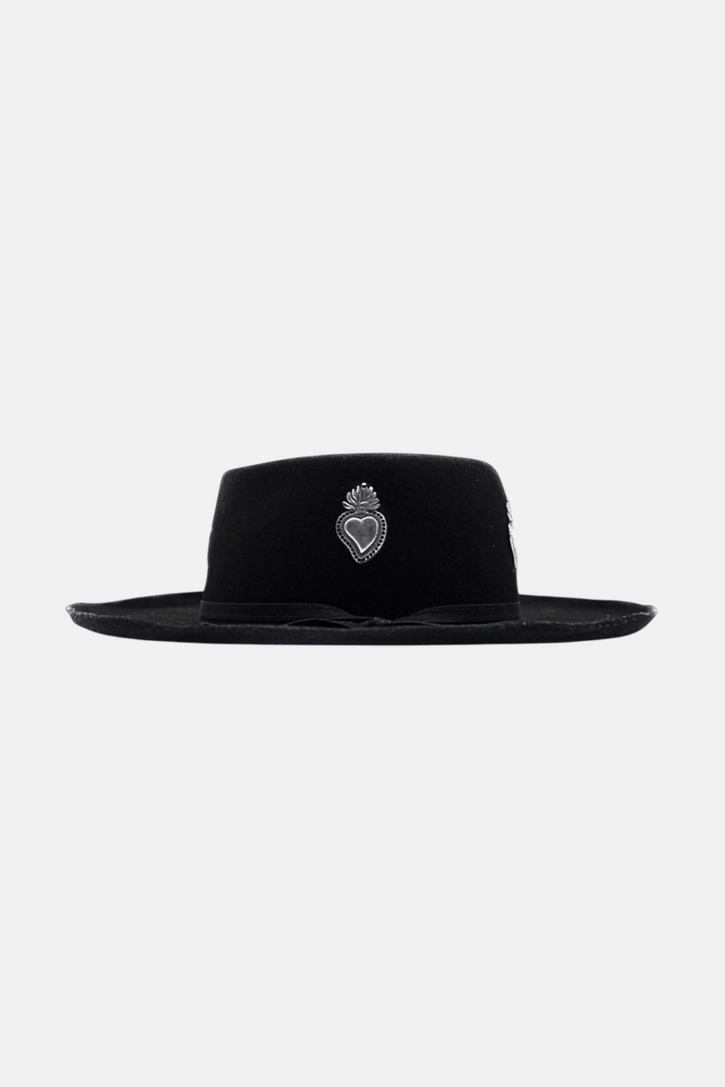 'Sacro Cuore Black' Premium Felt Hat