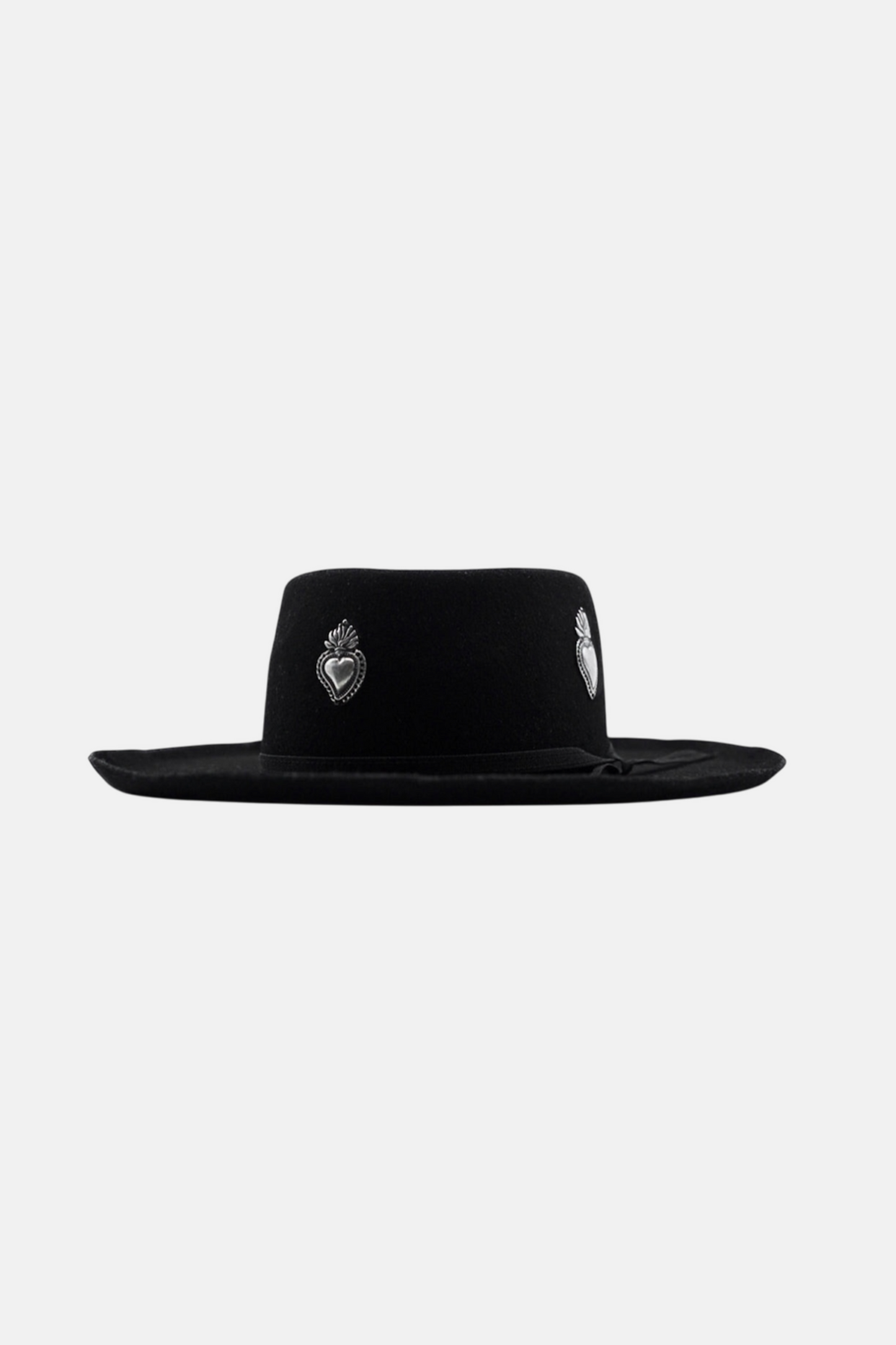 'Sacro Cuore Black' Premium Felt Hat