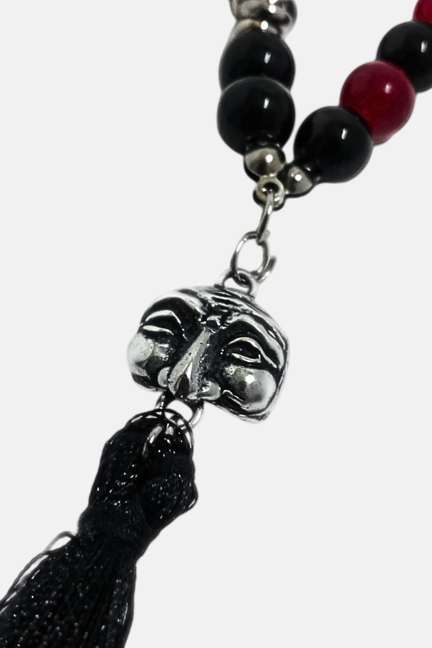 'Pullecenella Costume' Tibetan Mala Necklace