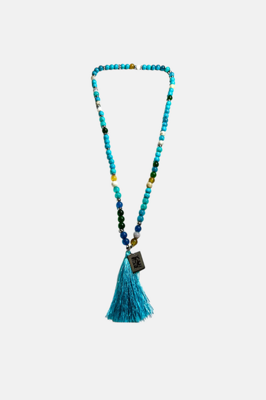 'Branches of an Almond Tree' Tibetan Mala Necklace