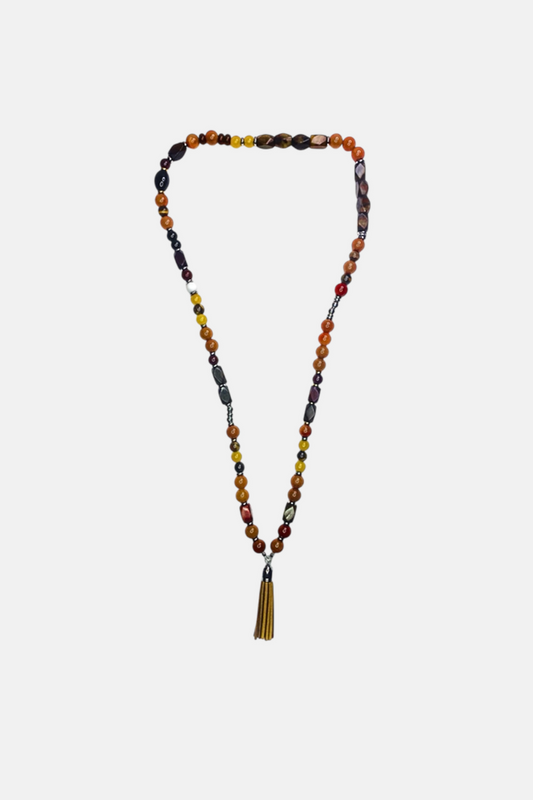 ‘The Good, the Bad, the Ugly’ Tibetan Mala Necklace