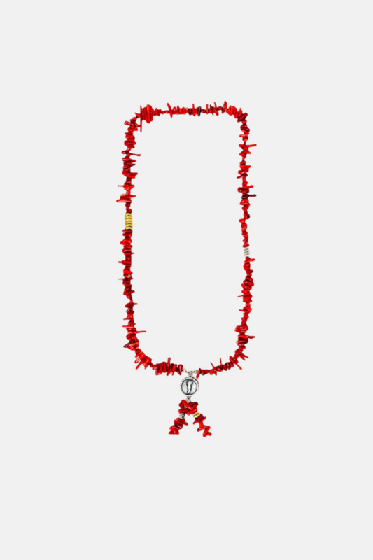 ‘A’ Ciorta’ Tibetan Mala Necklace