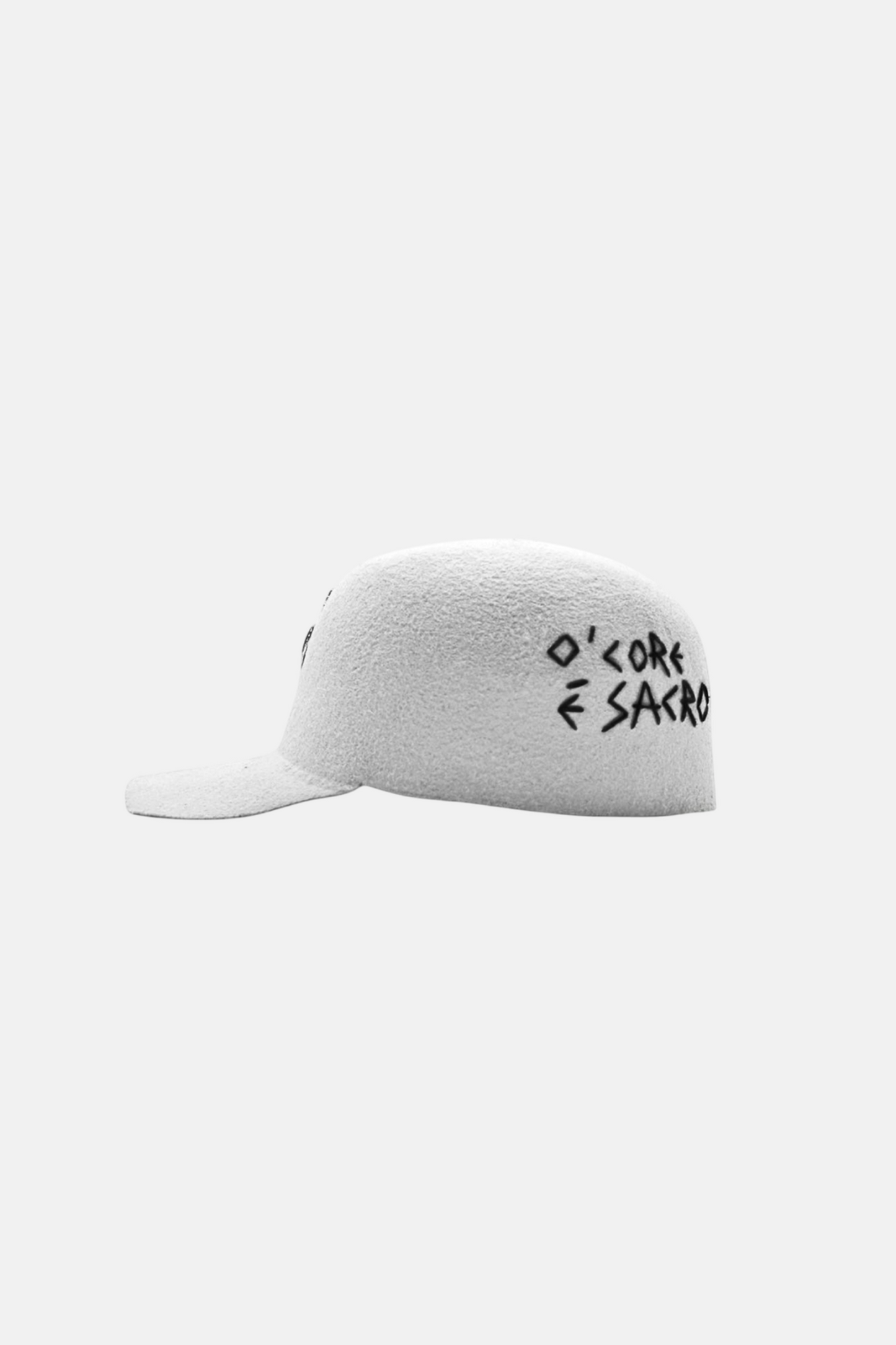 ‘Sacro Cuore Bianco’ Felt Cap