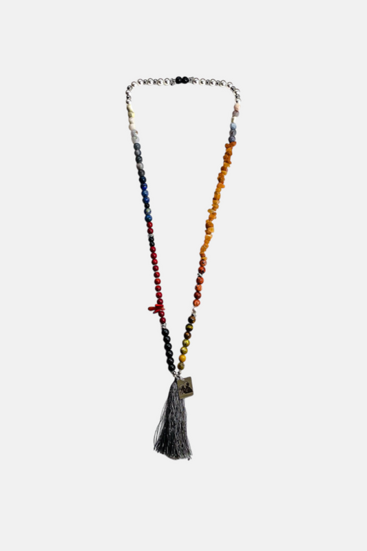 ‘The Lovers’ Tibetan Mala Necklace