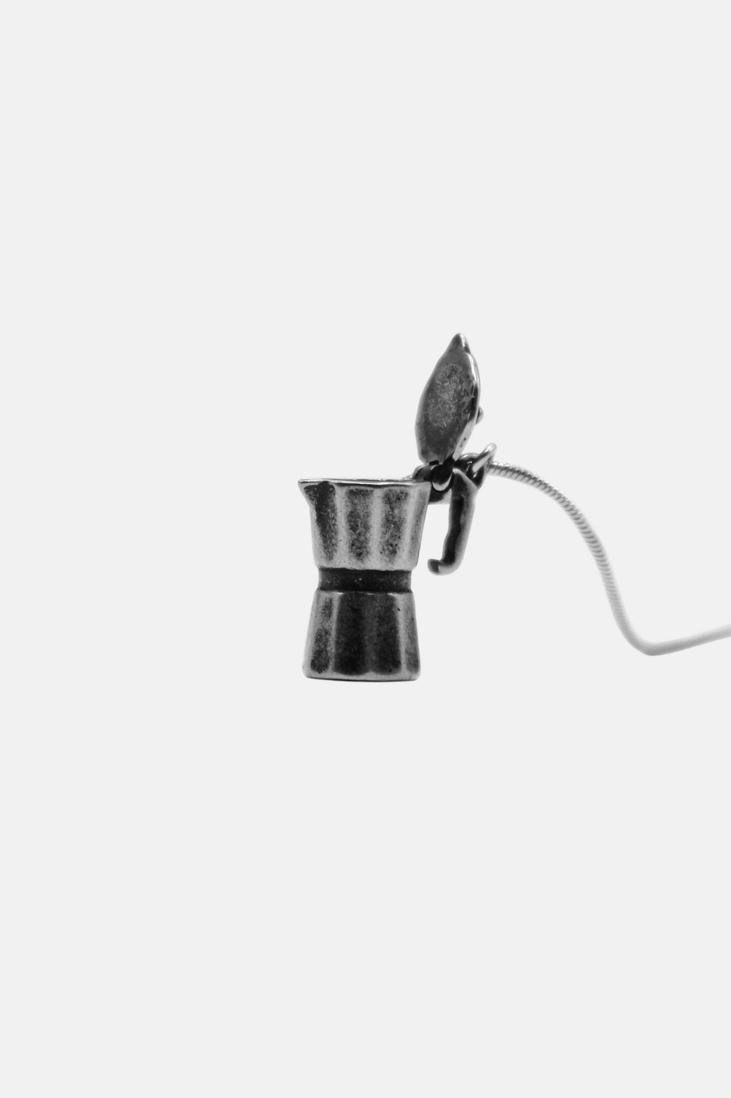 ‘Moka’ Coffe Machine Necklace