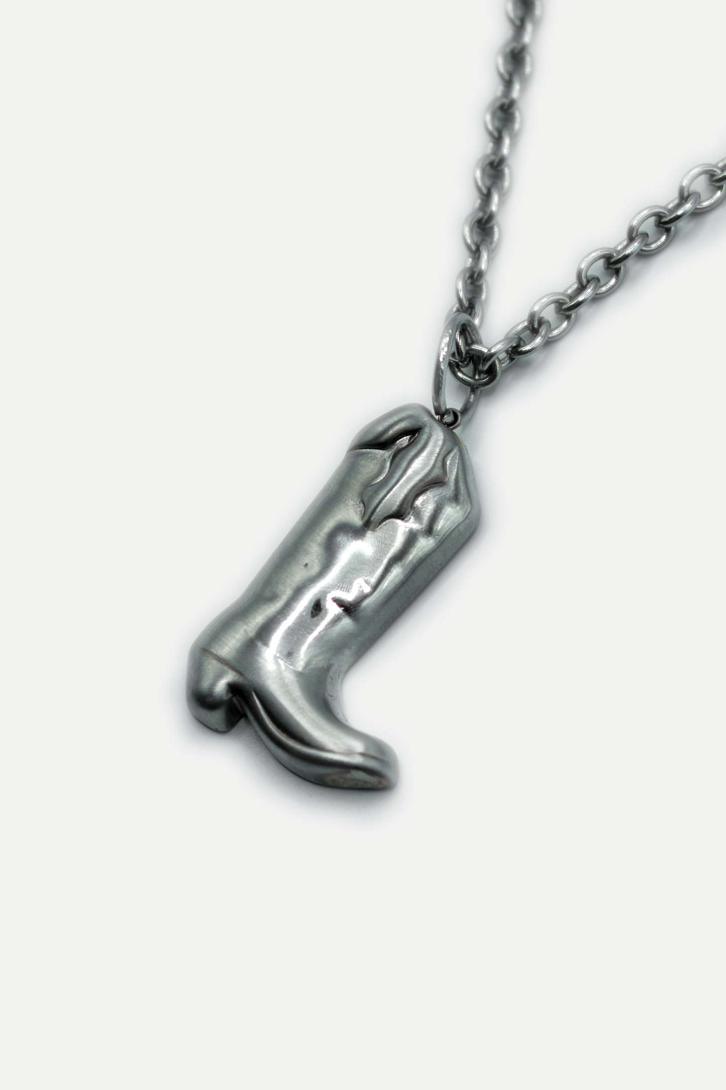 'Steel Boot' Necklace