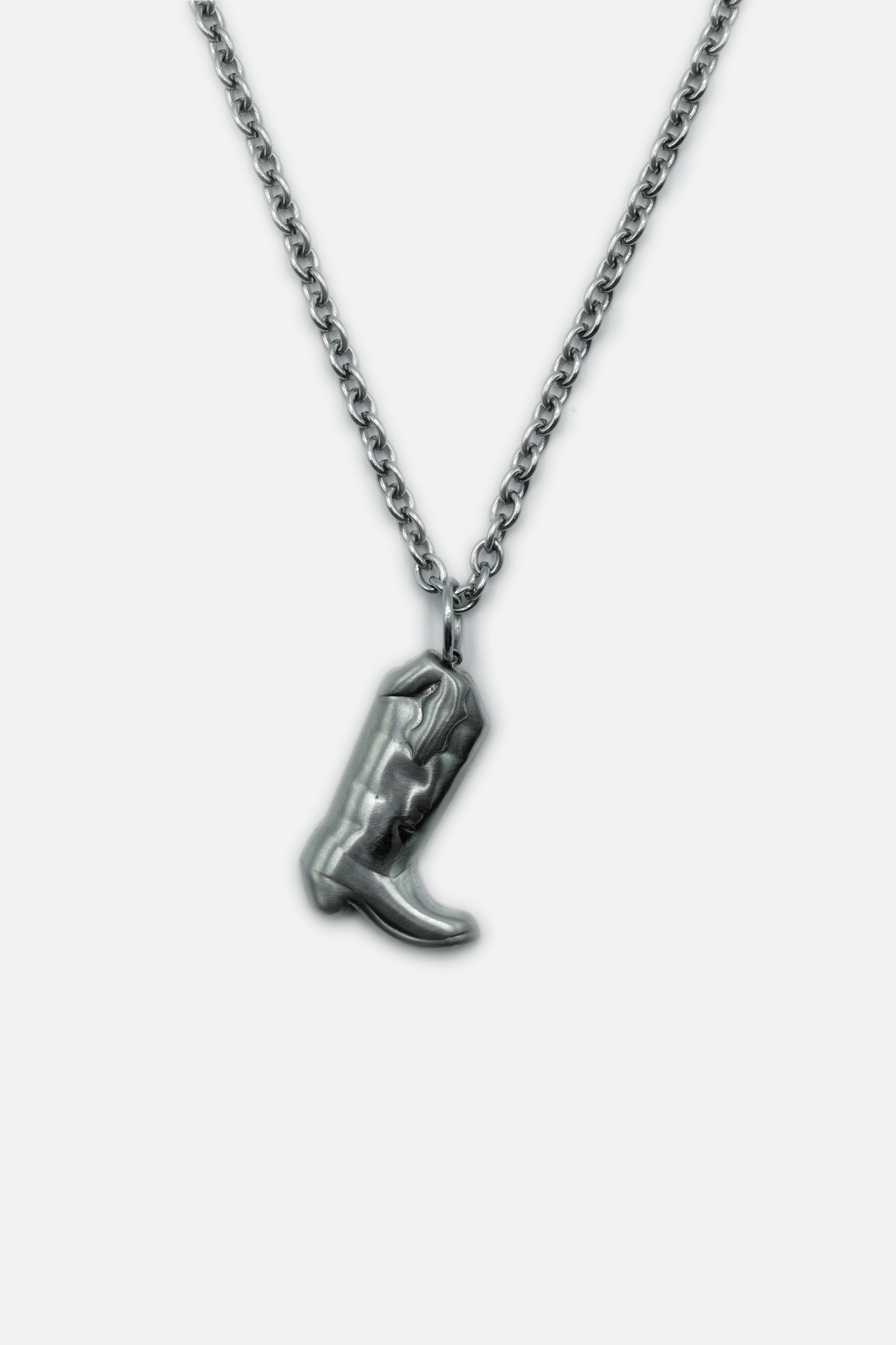 'Steel Boot' Necklace