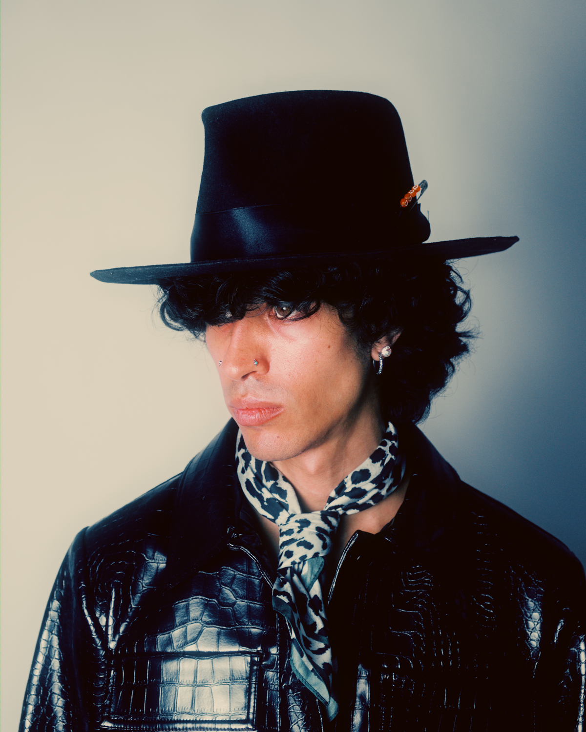'Señor Noir' Premium Fedora Hat