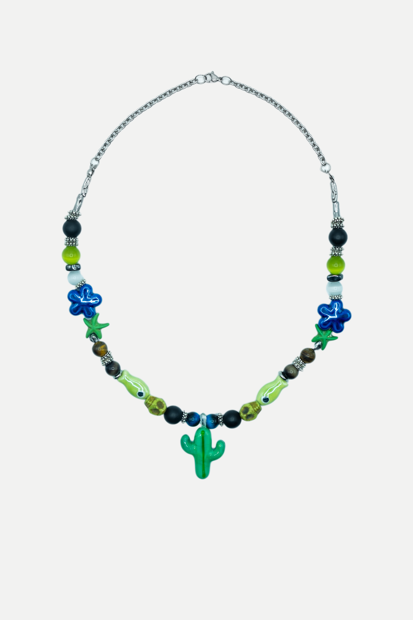 'Succulenta' Summer Beads Necklace