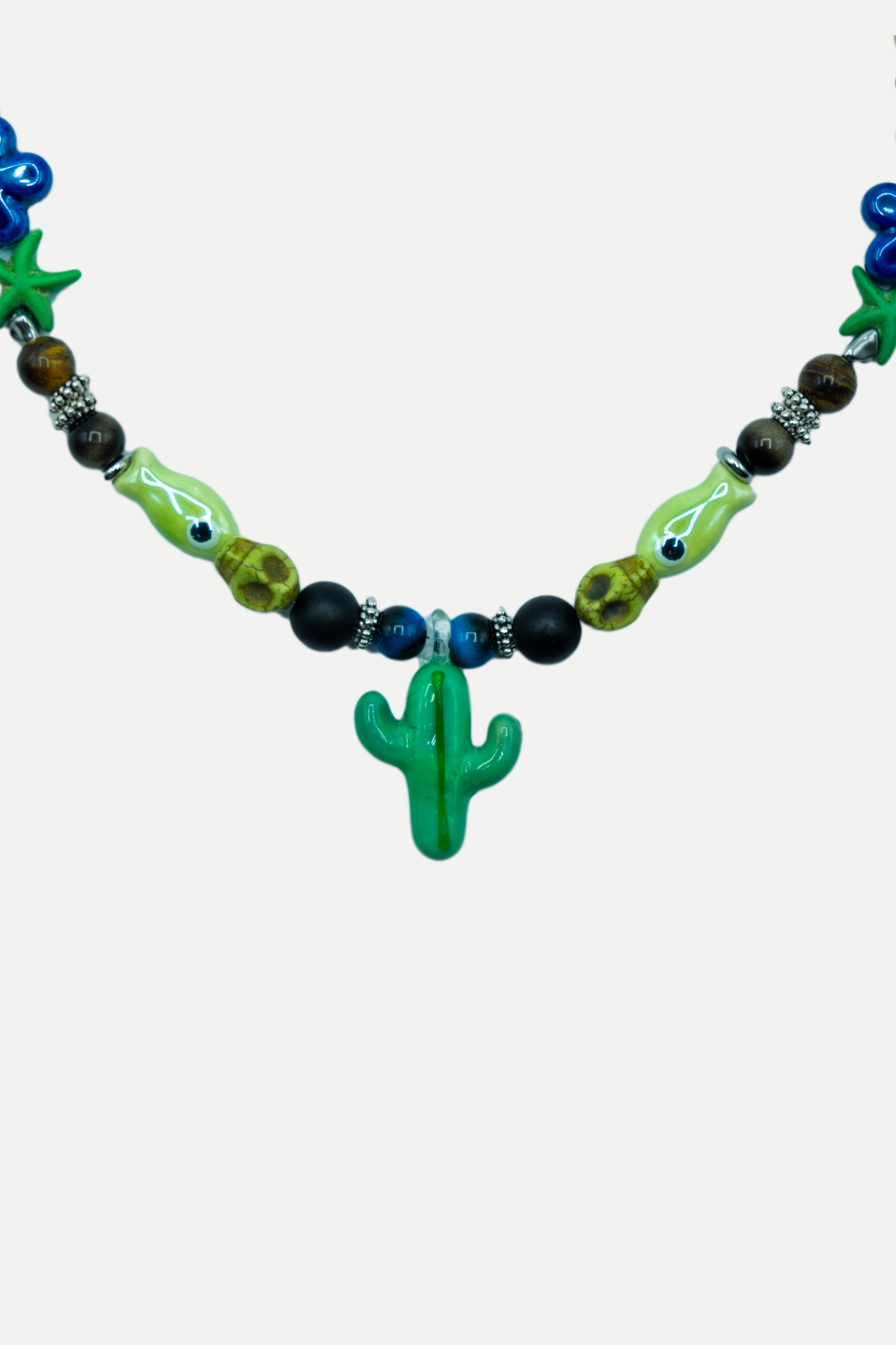 'Succulenta' Summer Beads Necklace