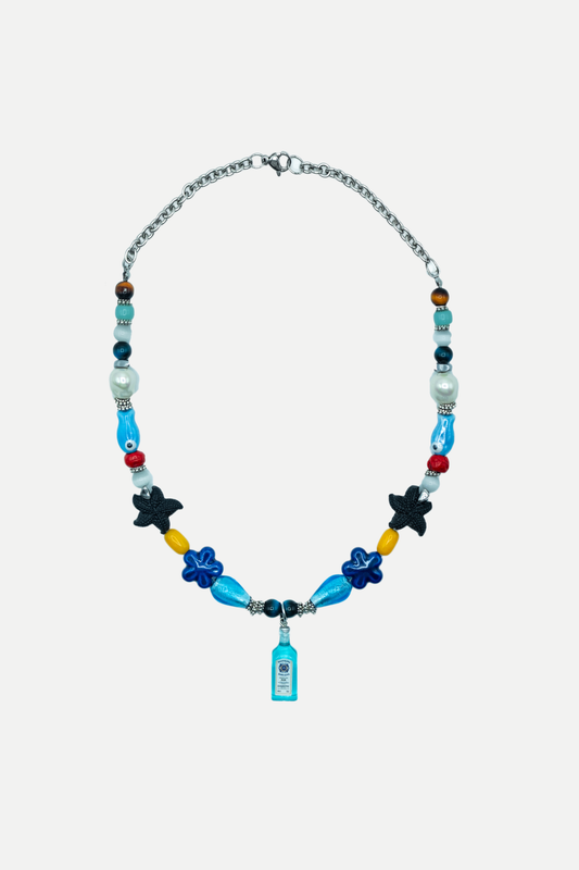 'Gin Lemon' Summer Beads Necklace