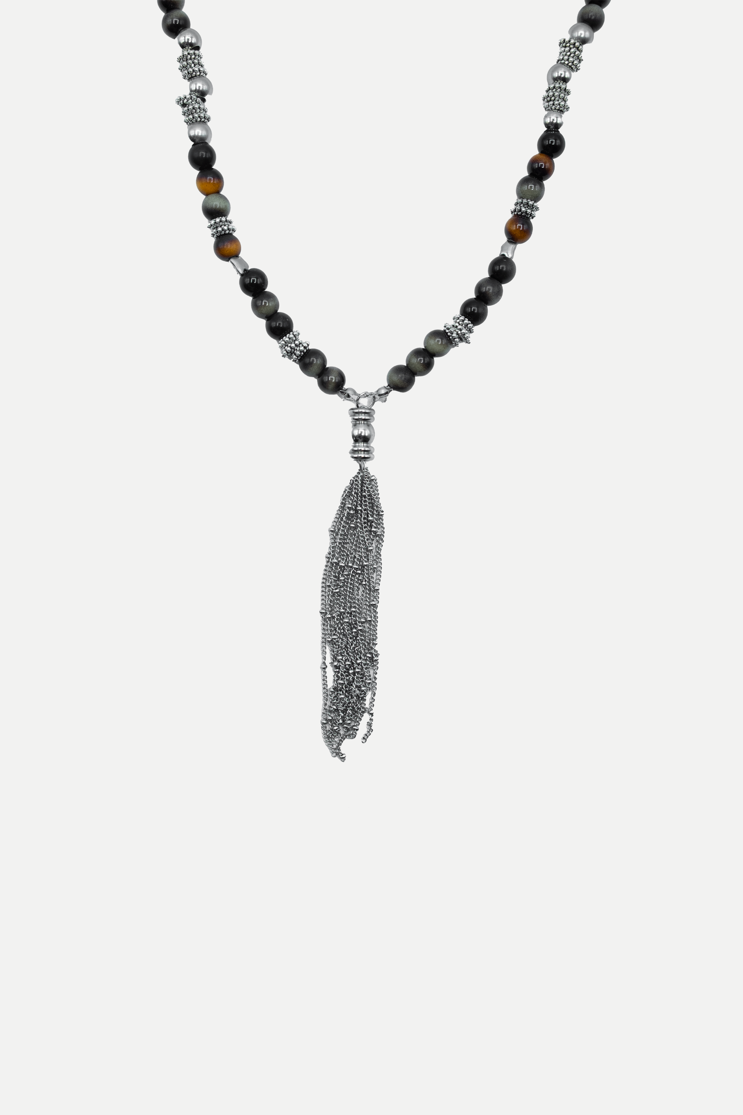 'Notte Brava' Tibetan Mala Necklace