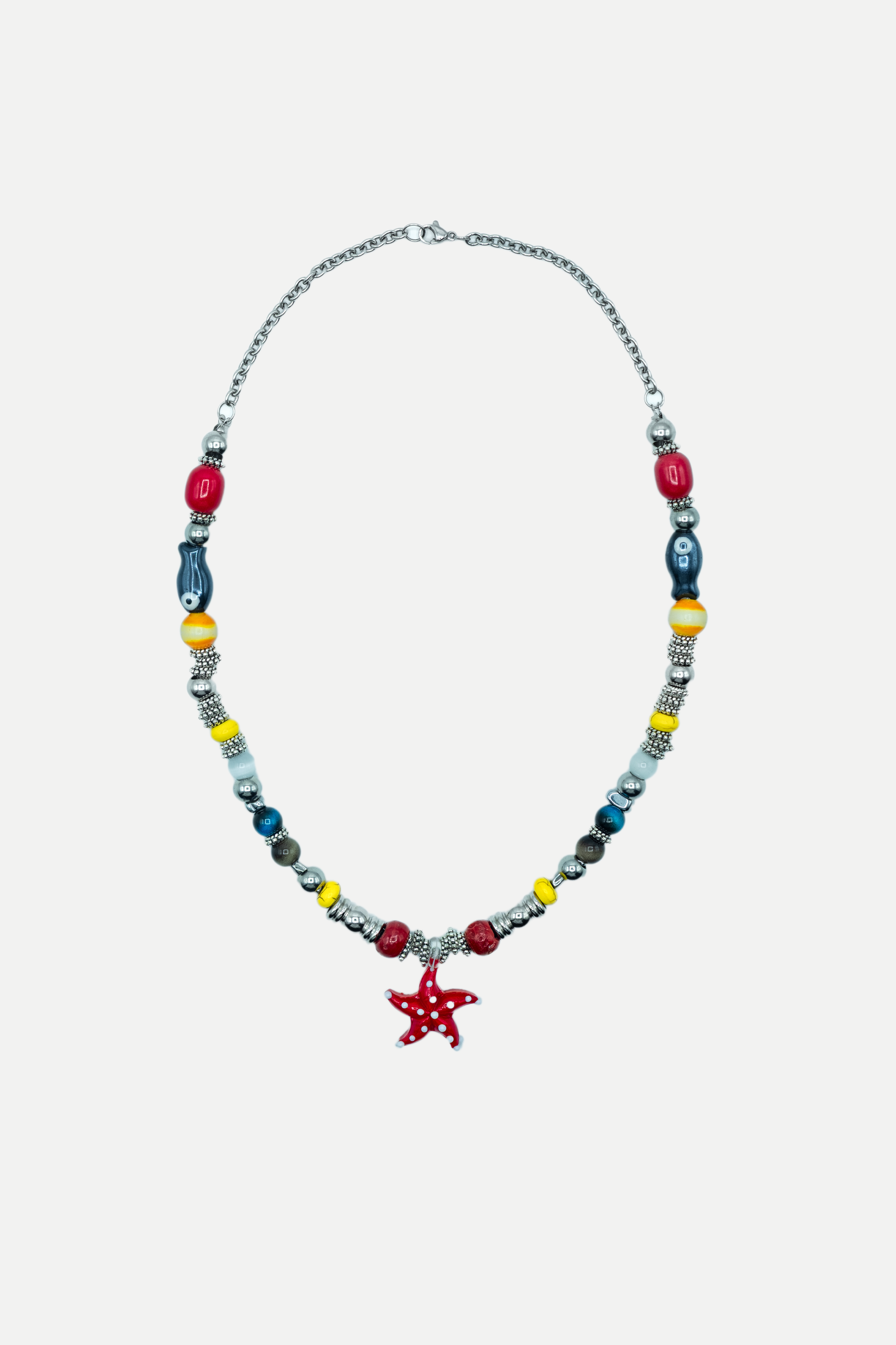 'Polka Dot' Summer Beads Necklace