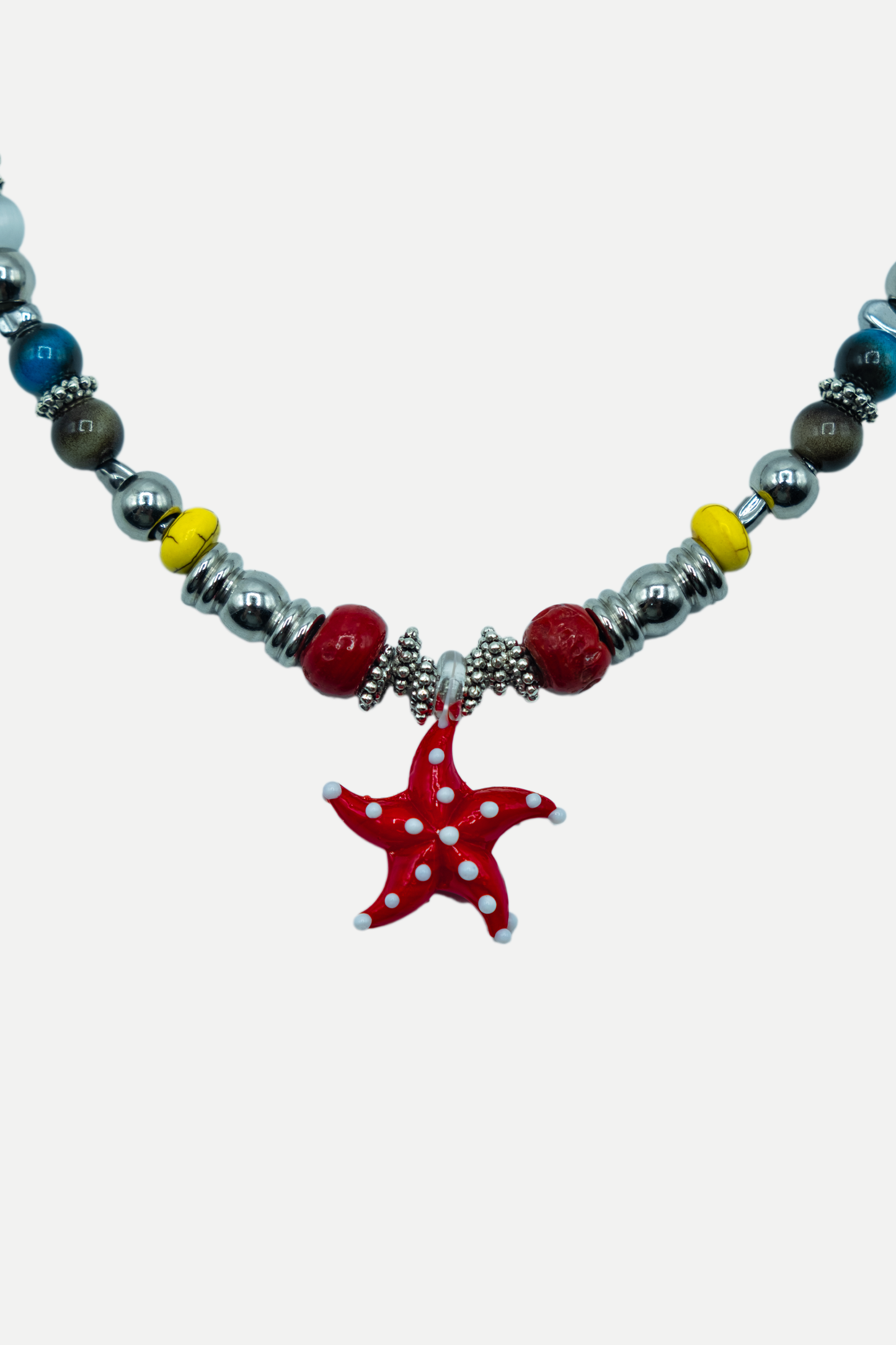 'Polka Dot' Summer Beads Necklace